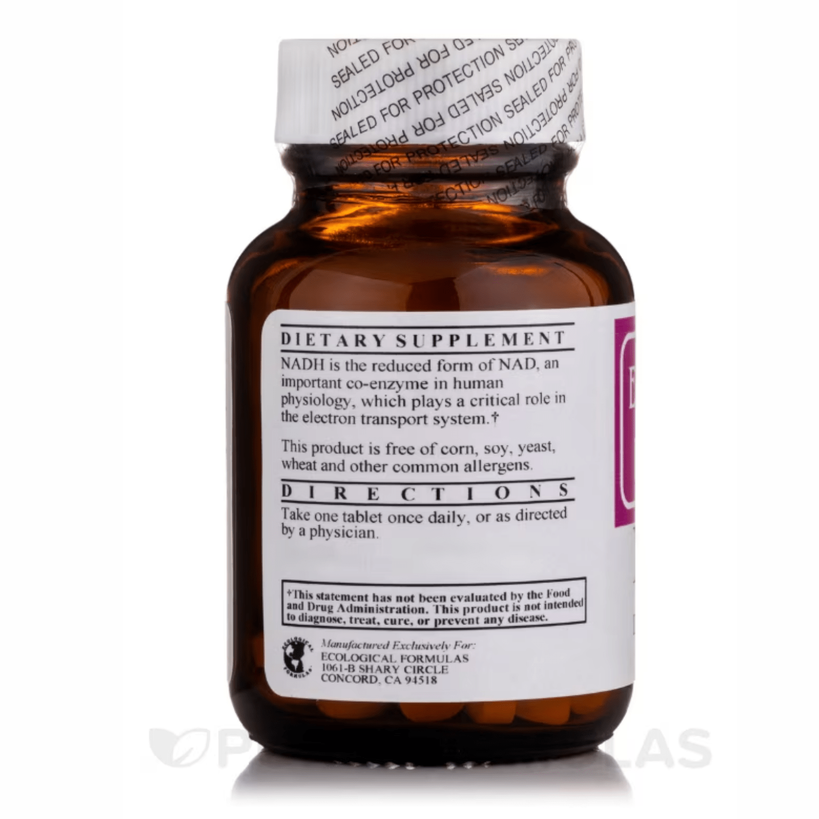 Ecological Formulas NADH 5mg 120 Tabs Supports Energy and Mental Focus - POWER FIT SHOP — Powering Preparedness, Health & Home