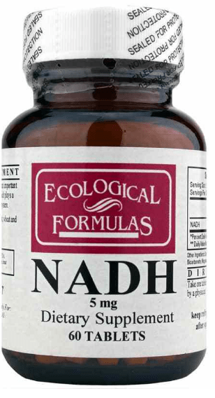 Ecological Formulas NADH 5mg 60 Caps Supports Energy and Mental Focus - POWER FIT SHOP — Powering Preparedness, Health &amp; Home