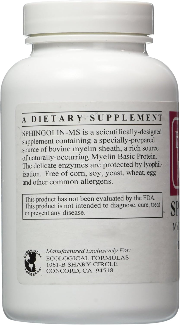 Ecological Formulas Sphingolin 240 Caps Immune and Brain Support - POWER FIT SHOP — Powering Preparedness, Health &amp; Home
