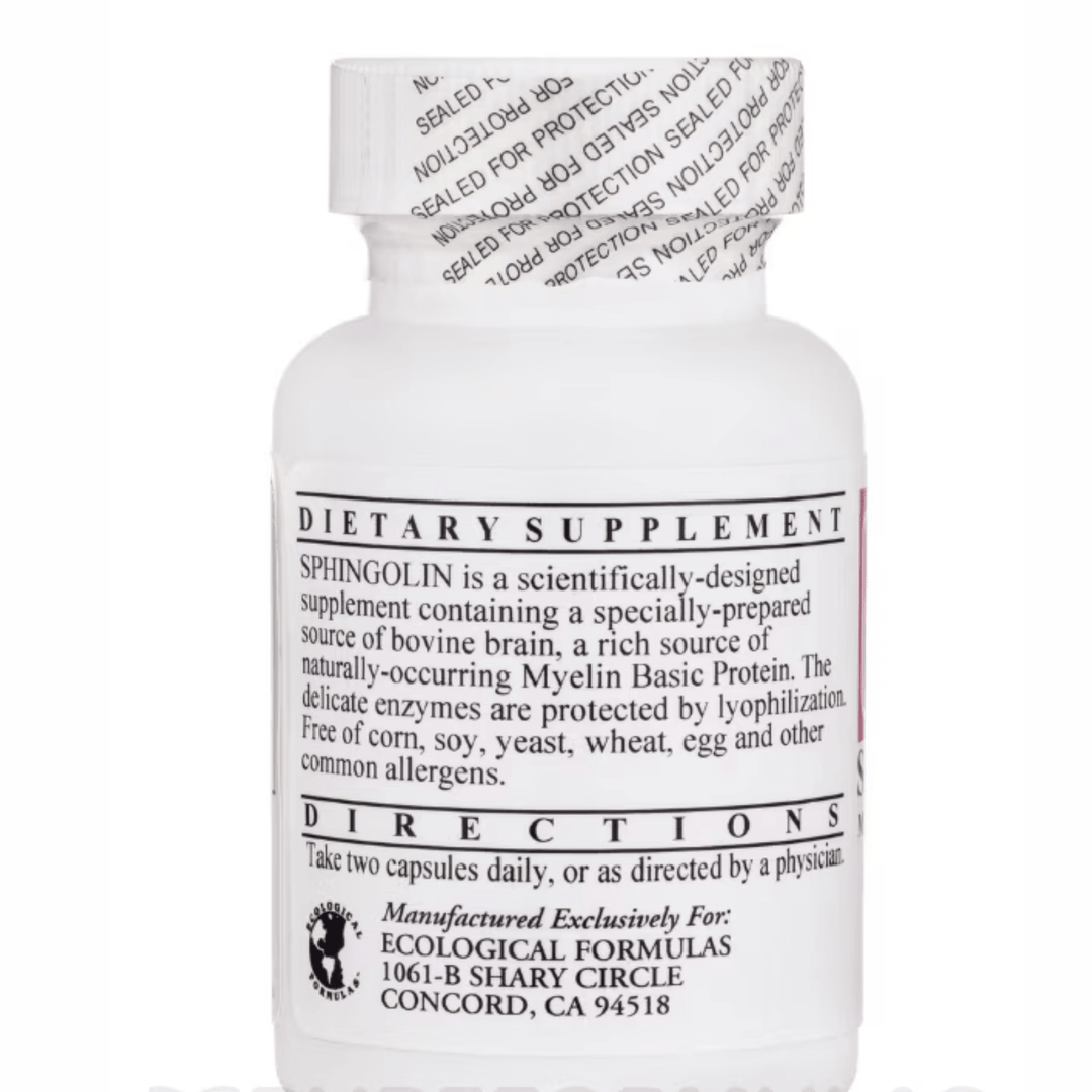 Ecological Formulas Sphingolin 240 Caps Immune and Brain Support - POWER FIT SHOP — Powering Preparedness, Health &amp; Home