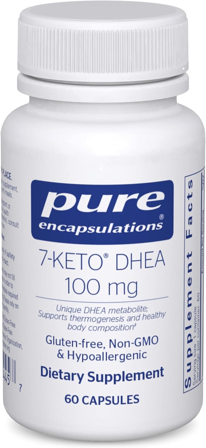 Pure Encapsulations 7 Keto DHEA For Metabolism Body Composition Support 60 Caps - POWER FIT SHOP — Powering Preparedness, Health &amp; Home