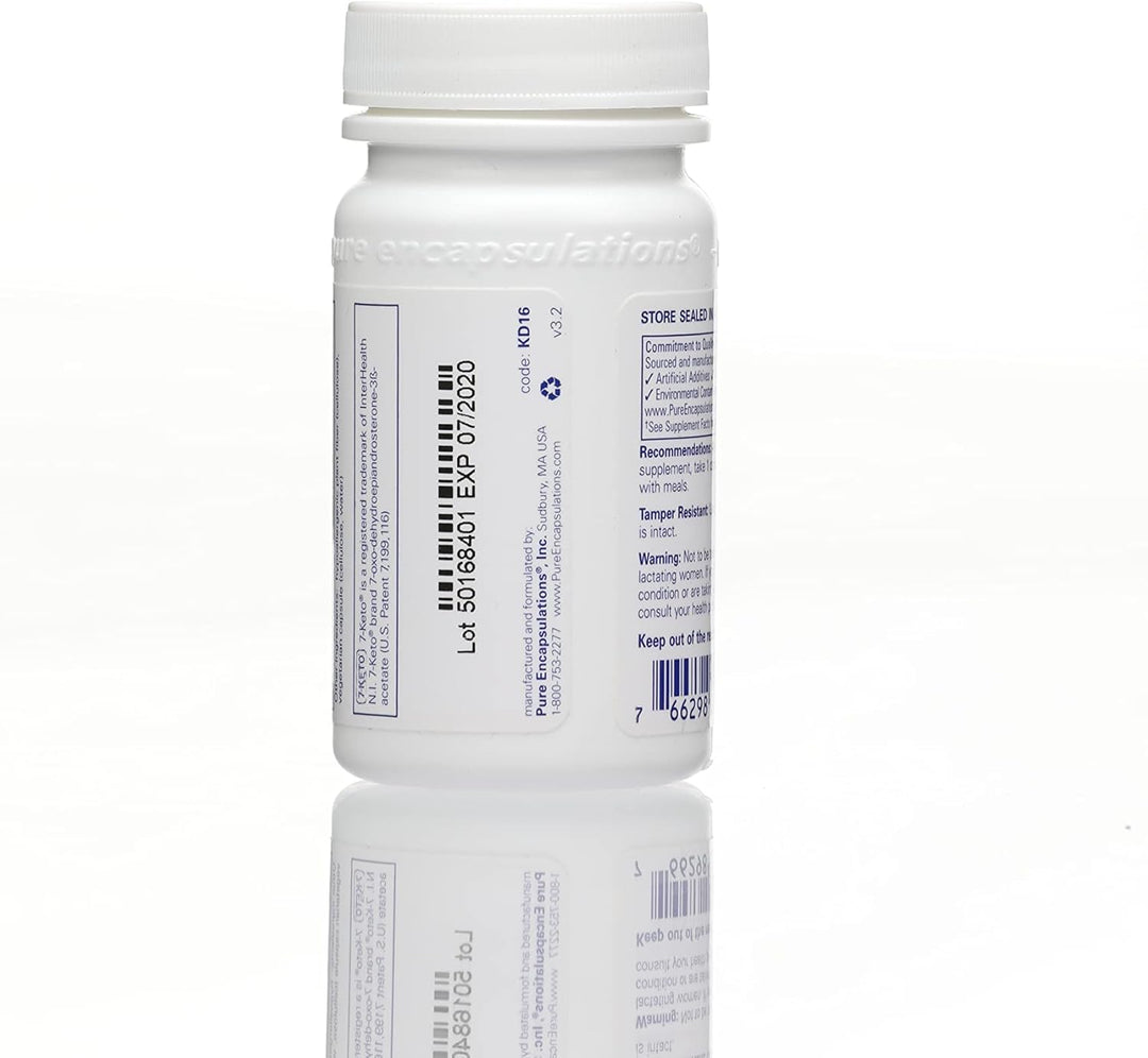 Pure Encapsulations 7 Keto DHEA For Metabolism Body Composition Support 60 Caps - POWER FIT SHOP — Powering Preparedness, Health &amp; Home