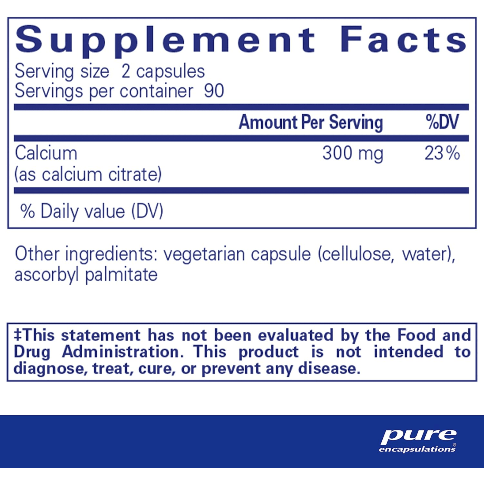 Pure Encapsulations Calcium Citrate Supplement Bone Heart Colon Support 180 Caps - POWER FIT SHOP — Powering Preparedness, Health & Home