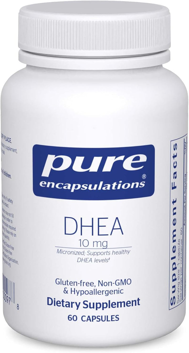 Pure Encapsulations DHEA 10 mg Supports Immune Hormone Metabolism 60 Capsules - POWER FIT SHOP — Powering Preparedness, Health &amp; Home