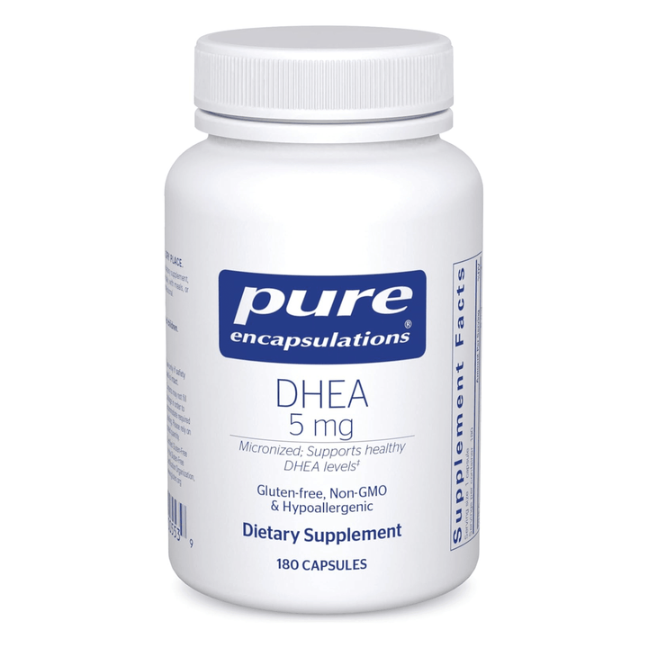 Pure Encapsulations DHEA 5 mg Supports Immune and Hormone Balance 180 Capsules - POWER FIT SHOP — Powering Preparedness, Health &amp; Home