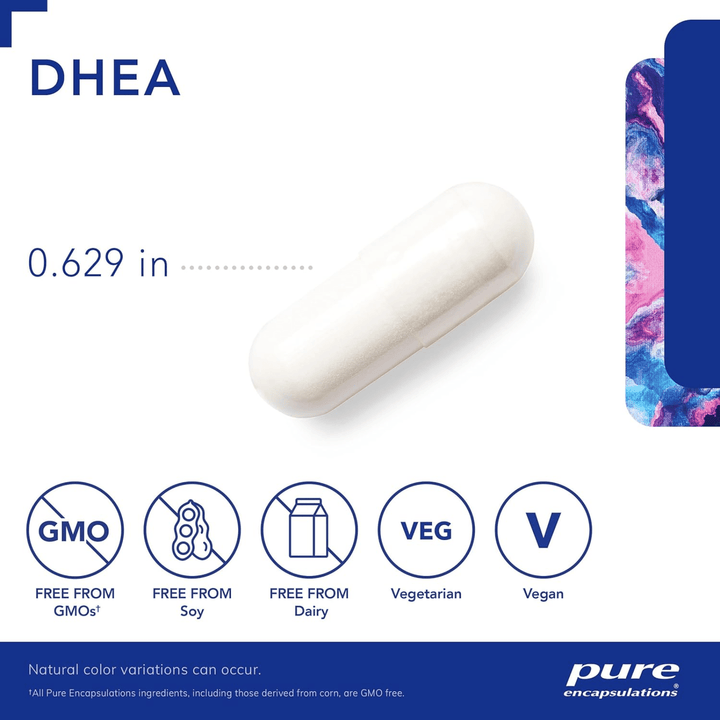 Pure Encapsulations DHEA 5 mg Supports Immune and Hormone Balance 180 Capsules - POWER FIT SHOP — Powering Preparedness, Health &amp; Home