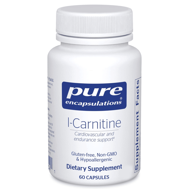 Pure Encapsulations L Carnitine Supports Cardiovascular Endurance 60 Capsules - POWER FIT SHOP — Powering Preparedness, Health &amp; Home