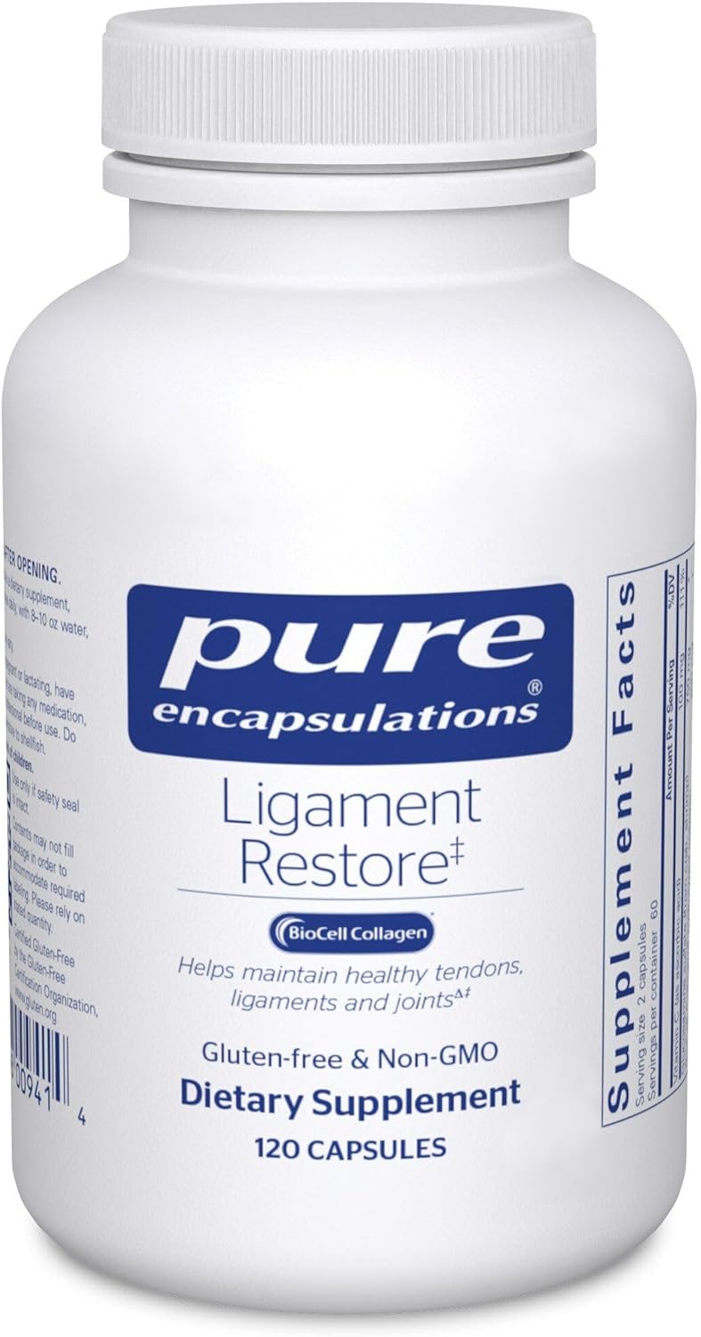 Pure Encapsulations Ligament Restore Supports Joint Tendon Health 120 Capsules - POWER FIT SHOP — Powering Preparedness, Health & Home