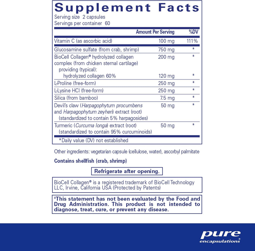 Pure Encapsulations Ligament Restore Supports Joint Tendon Health 120 Capsules - POWER FIT SHOP — Powering Preparedness, Health &amp; Home