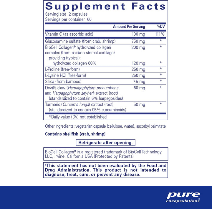 Pure Encapsulations Ligament Restore Supports Joint Tendon Health 120 Capsules - POWER FIT SHOP — Powering Preparedness, Health &amp; Home