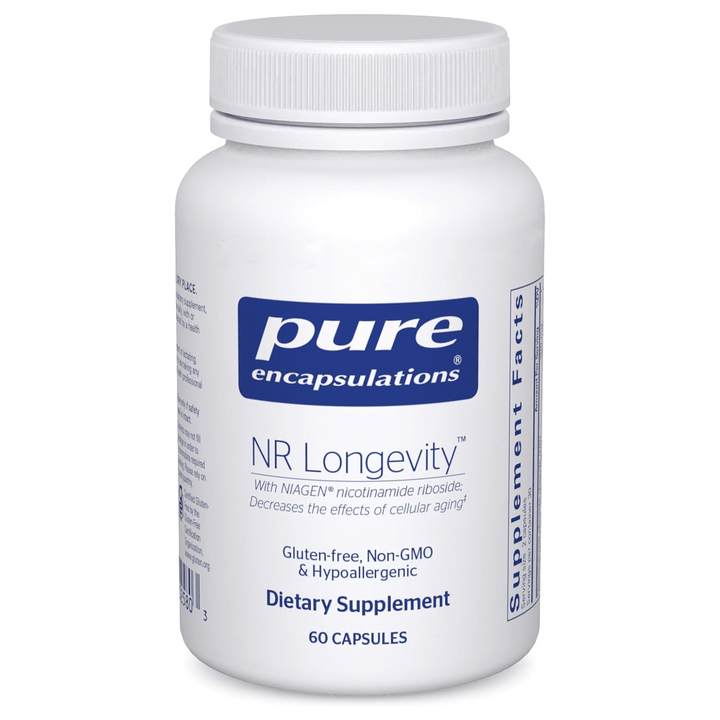 Pure Encapsulations NR Longevity NAD Support Healthy Aging 60 Capsules - POWER FIT SHOP — Powering Preparedness, Health &amp; Home