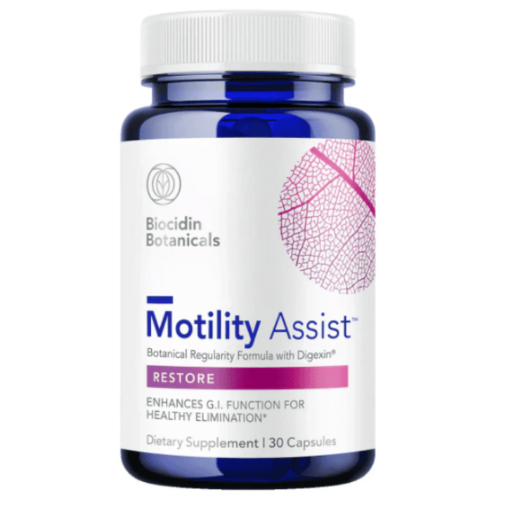 Biocidin Botanical Formulas Biocidin Motility Assist Gut 30 Capsules Plant Based - POWER FIT SHOP — Powering Preparedness, Health &amp; Home