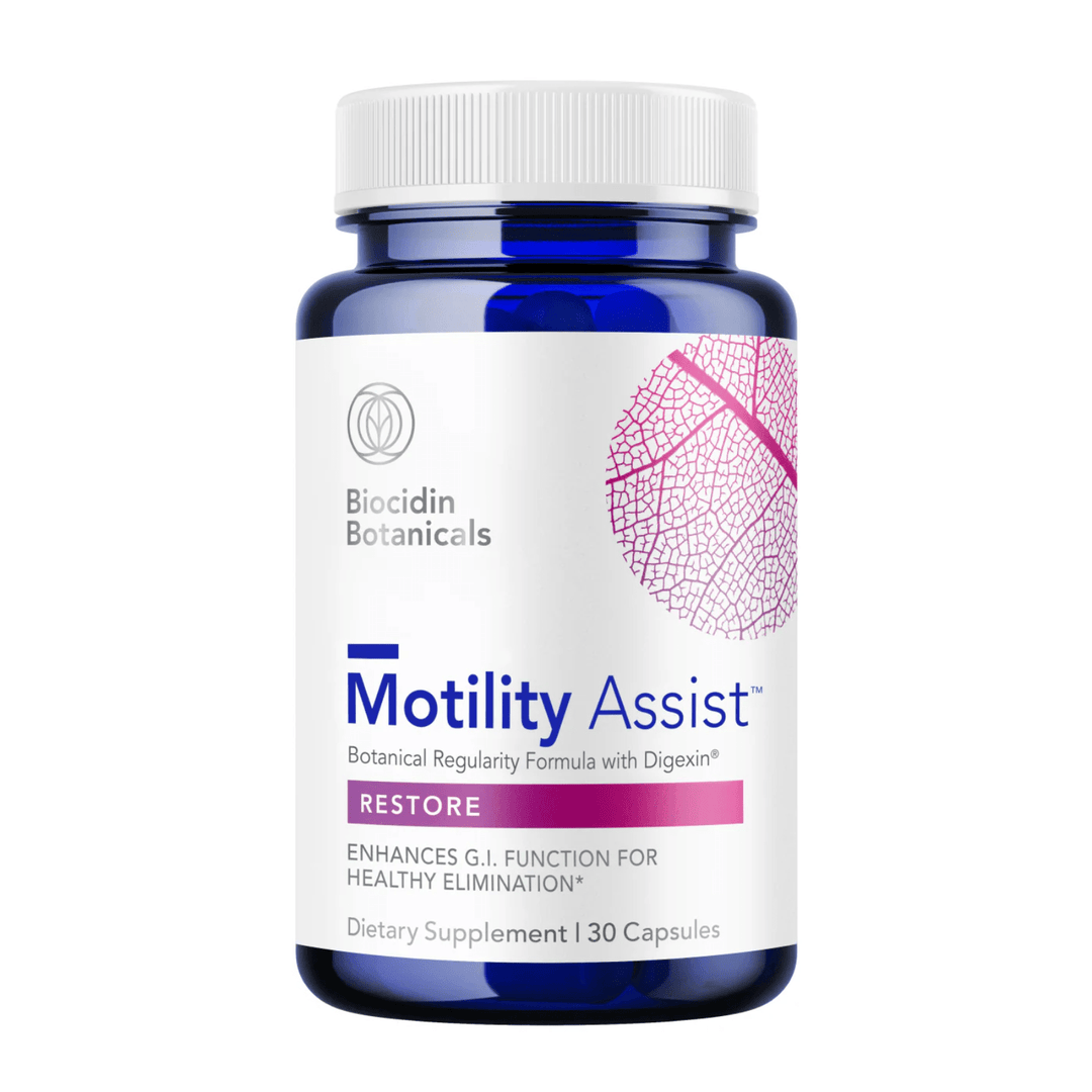 Biocidin Botanical Formulas Biocidin Motility Assist Gut 30 Capsules Plant Based - POWER FIT SHOP — Powering Preparedness, Health &amp; Home