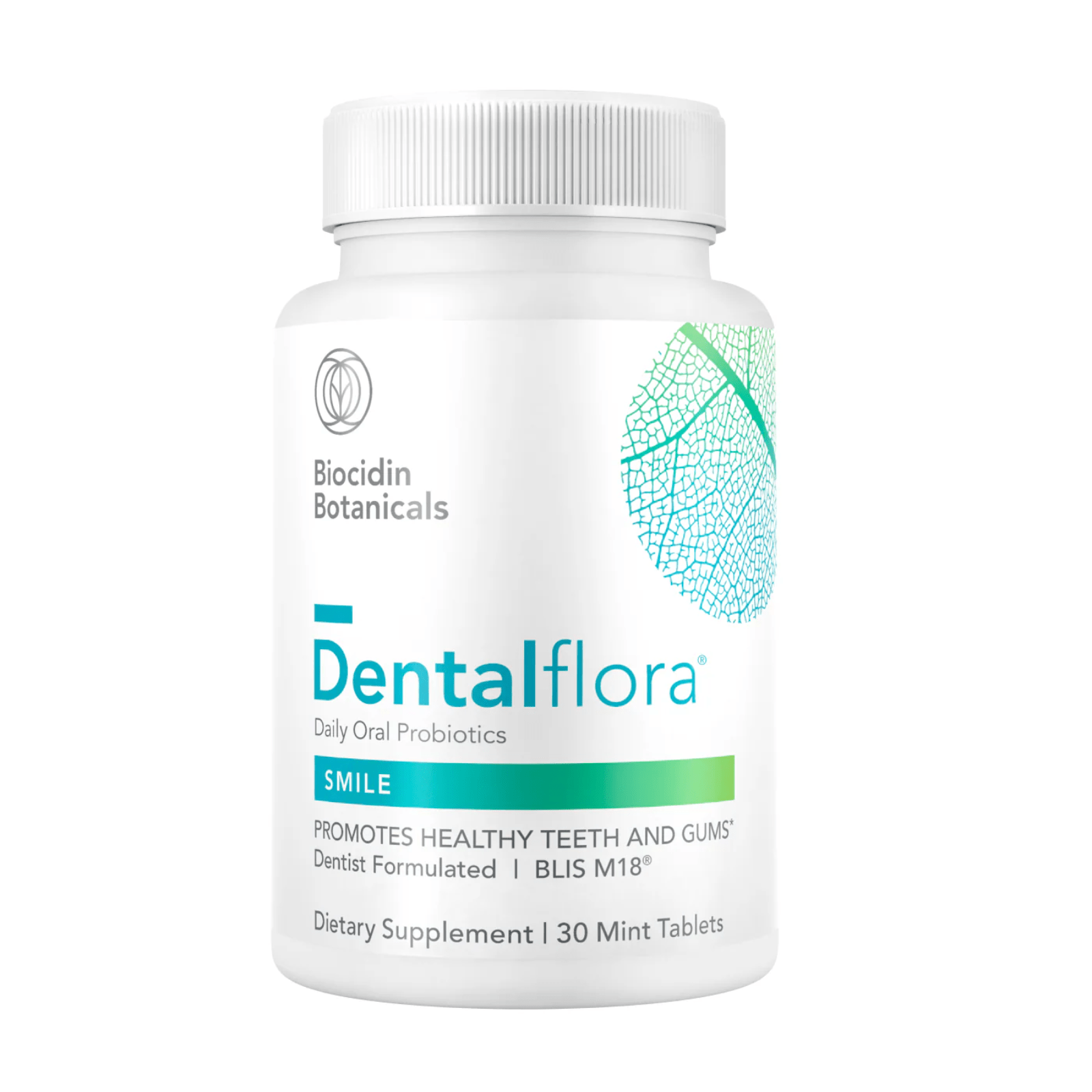 Biocidin Botanical Formulas Dentalflora Daily Oral Probiotic 30 Mint Capsules - POWER FIT SHOP — Powering Preparedness, Health & Home