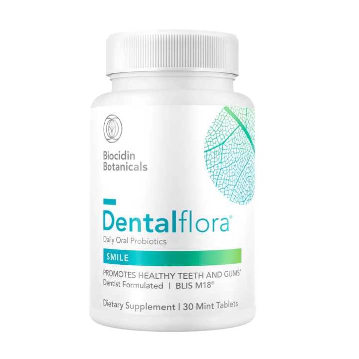Biocidin Botanical Formulas Dentalflora Daily Oral Probiotic 30 Mint Capsules - POWER FIT SHOP — Powering Preparedness, Health &amp; Home