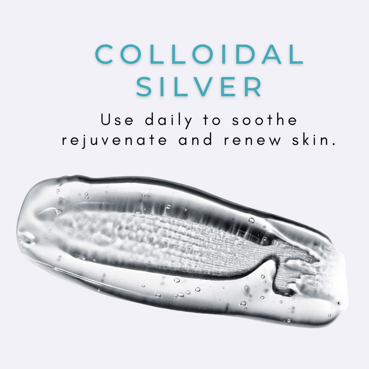 WEBMHP Hydrogel Silver Solution by American Biotech Labs Silver Biotics, antibacterial silver gel in a 4oz container.
