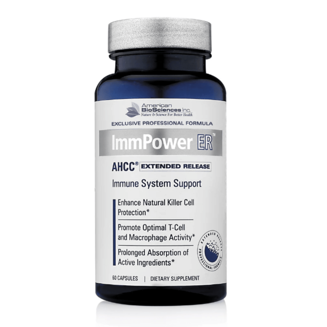 American Biosciences Immpower ER AHCC 60 Caps Extended Release - POWER FIT SHOP — Powering Preparedness, Health &amp; Home