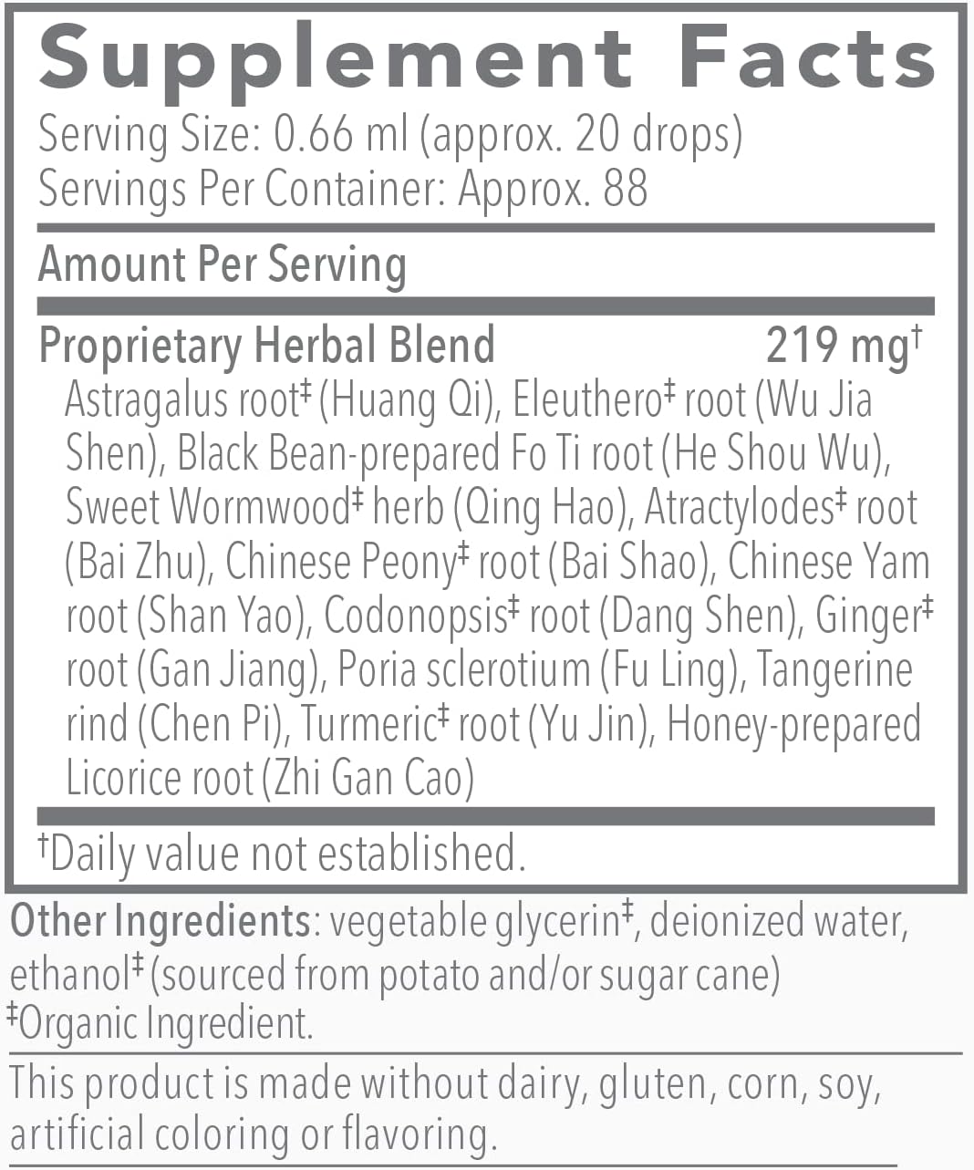 Biocidin Botanical Formulas Biotonic Liquid Adaptogenic Tonic Support 2 oz - POWER FIT SHOP — Powering Preparedness, Health &amp; Home