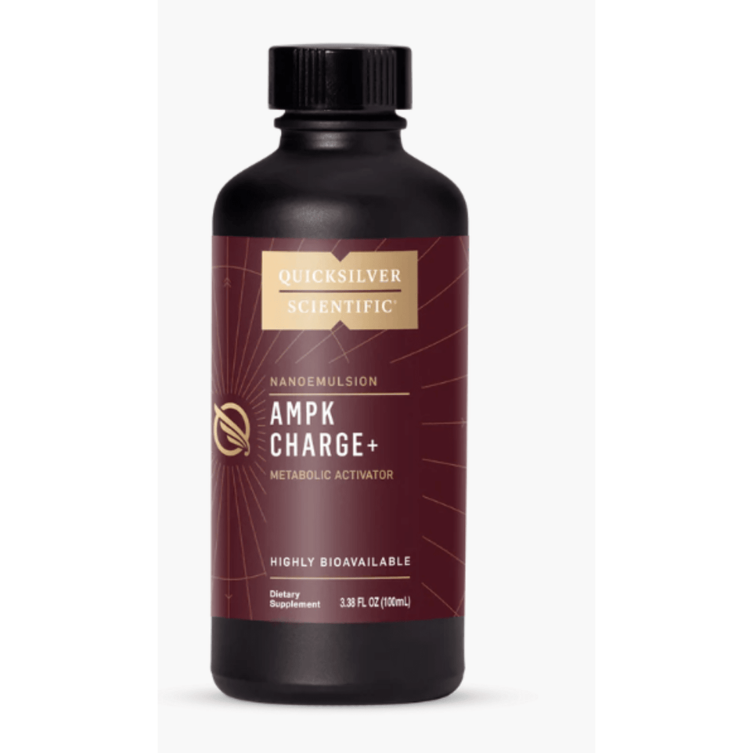 Quicksilver Scientific AMPK Charge+ 100 mL Metabolic Energy Support Supplement - POWER FIT SHOP — Powering Preparedness, Health &amp; Home