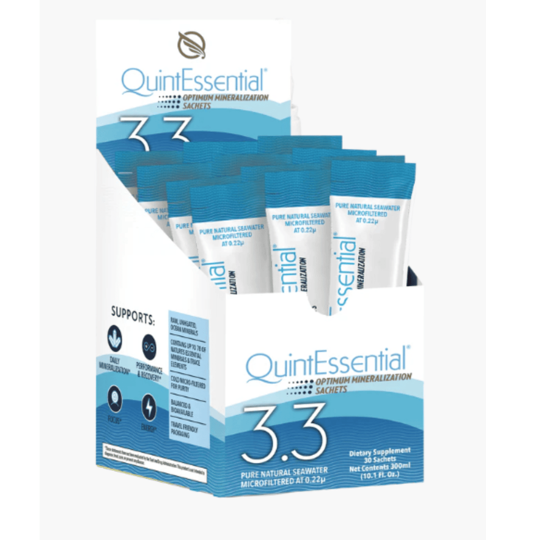Quicksilver Scientific Quint Essential 3.3 Sachets Hydration Balance 30 Per Box - POWER FIT SHOP — Powering Preparedness, Health &amp; Home