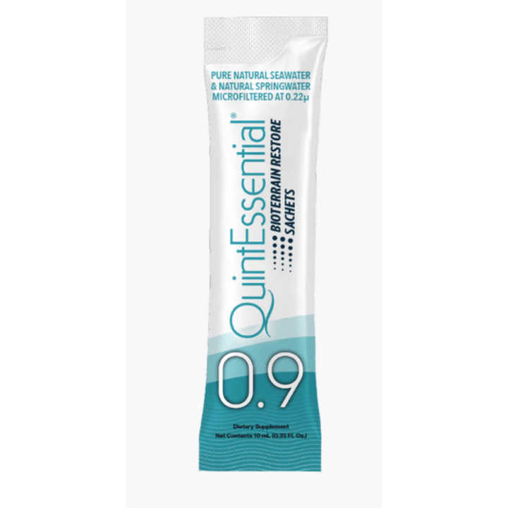 Quicksilver Scientific Quintessential 0.9 Isotonic Mineral Hydration 30 Sachets - POWER FIT SHOP — Powering Preparedness, Health &amp; Home
