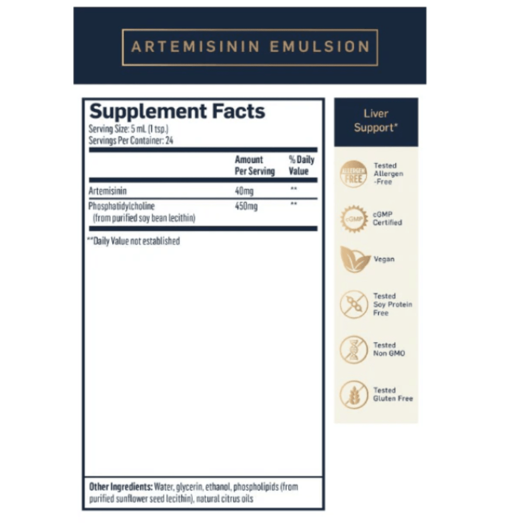 Quicksilver Scientific Artemisinin GI Microbial Detox Support Gel Formula 4 Oz - POWER FIT SHOP — Powering Preparedness, Health &amp; Home