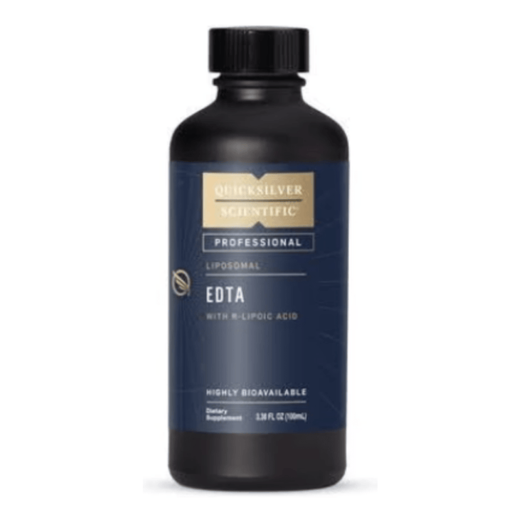 Quicksilver Scientific EDTA Plus R Lipoic 100ml Cellular Detox and Metal Support - POWER FIT SHOP — Powering Preparedness, Health &amp; Home