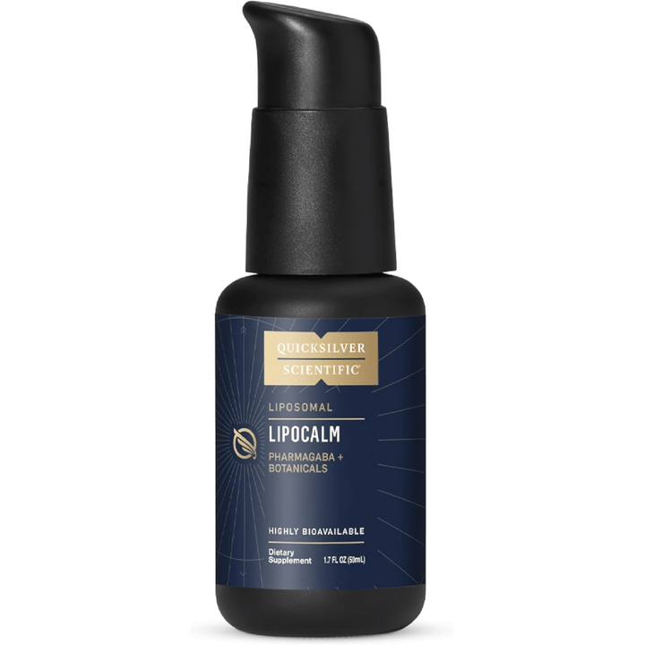 Quicksilver Scientific LipoCalm 50ml GABA Herbal Blend for Relaxation Support - POWER FIT SHOP — Powering Preparedness, Health &amp; Home