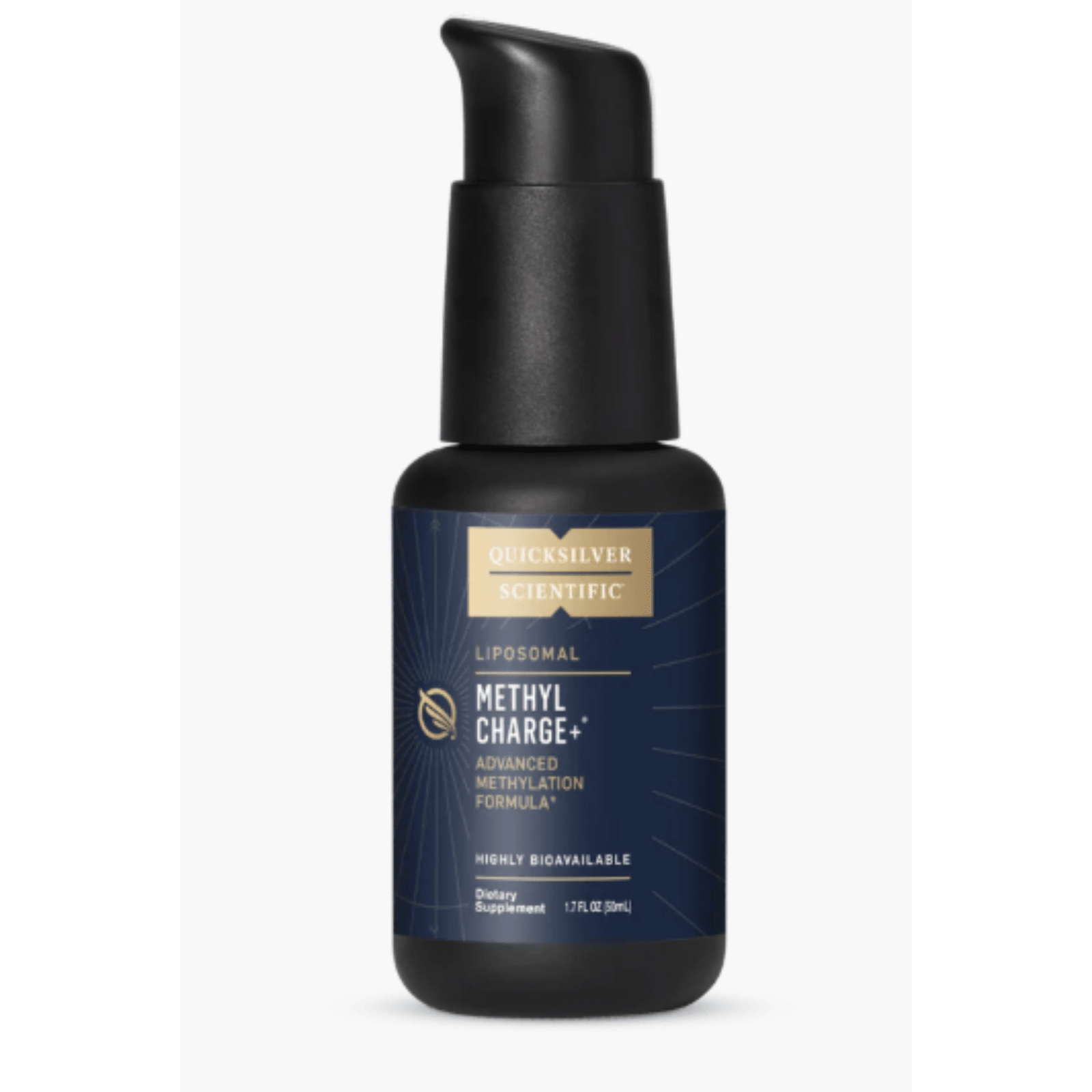 Quicksilver Scientific Methyl Charge+ Supports Methylation and Energy 1.7 FL OZ - POWER FIT SHOP — Powering Preparedness, Health & Home