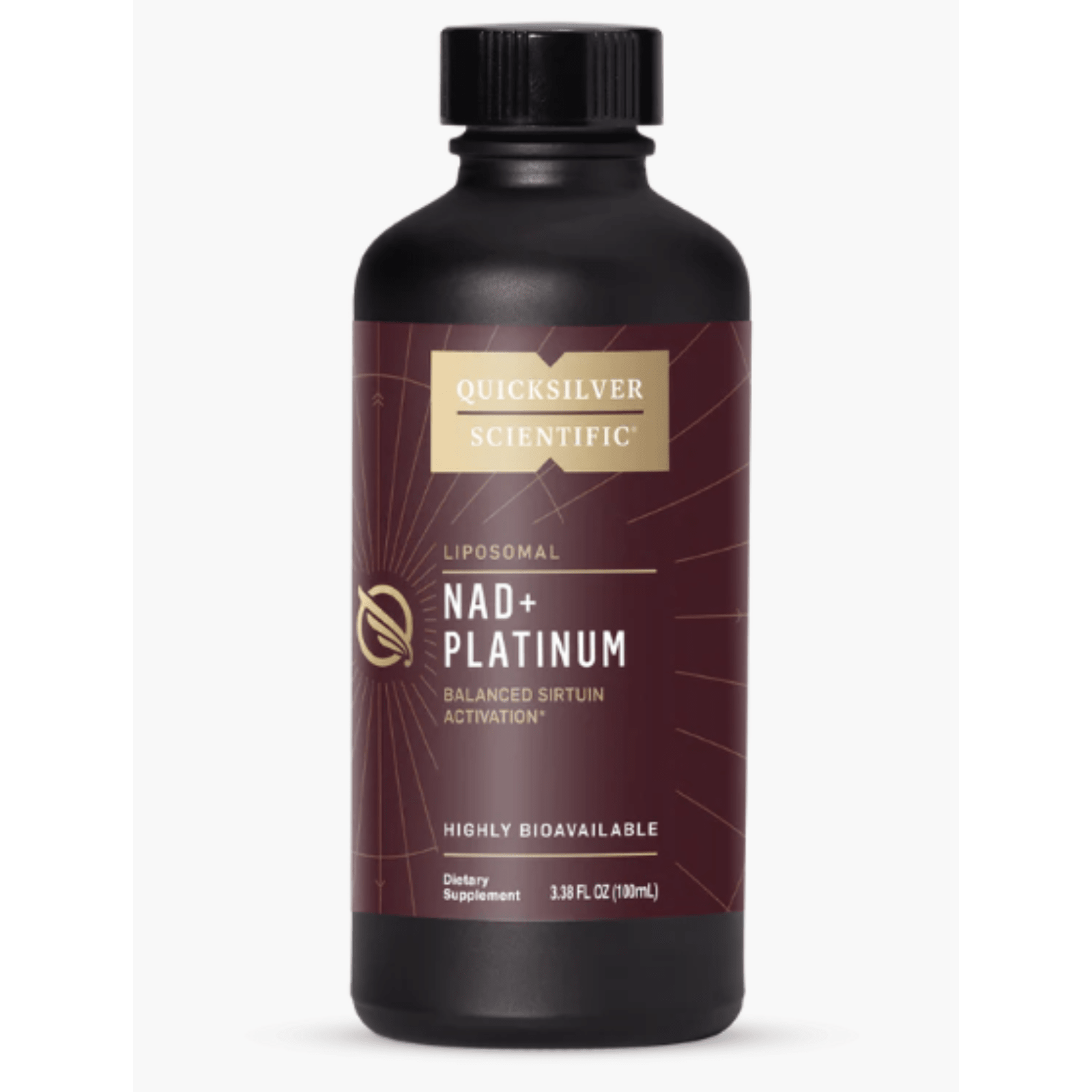 Quicksilver Scientific NAD+ Platinum 100ml Cellular Energy and Aging Support - POWER FIT SHOP — Powering Preparedness, Health & Home