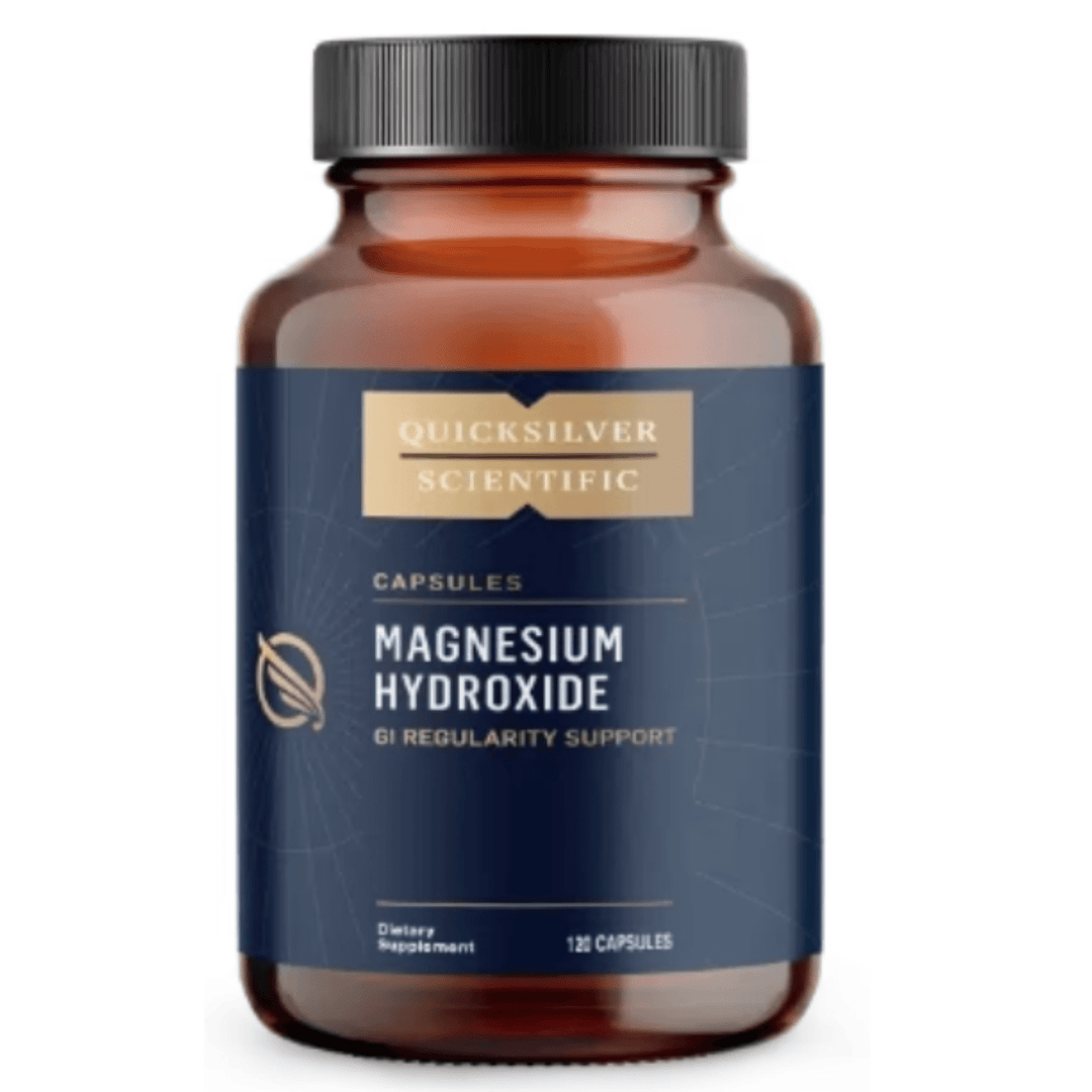 Quicksilver Scientific Magnesium Hydroxide Supplement Cellular Support 120 Caps - POWER FIT SHOP — Powering Preparedness, Health &amp; Home