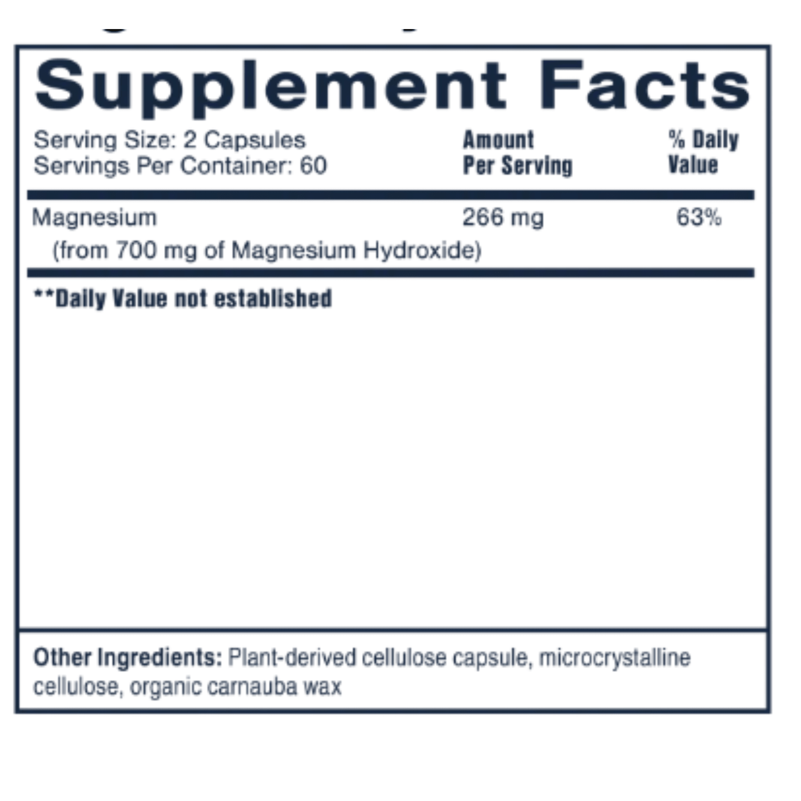 Quicksilver Scientific Magnesium Hydroxide Supplement Cellular Support 120 Caps - POWER FIT SHOP — Powering Preparedness, Health & Home