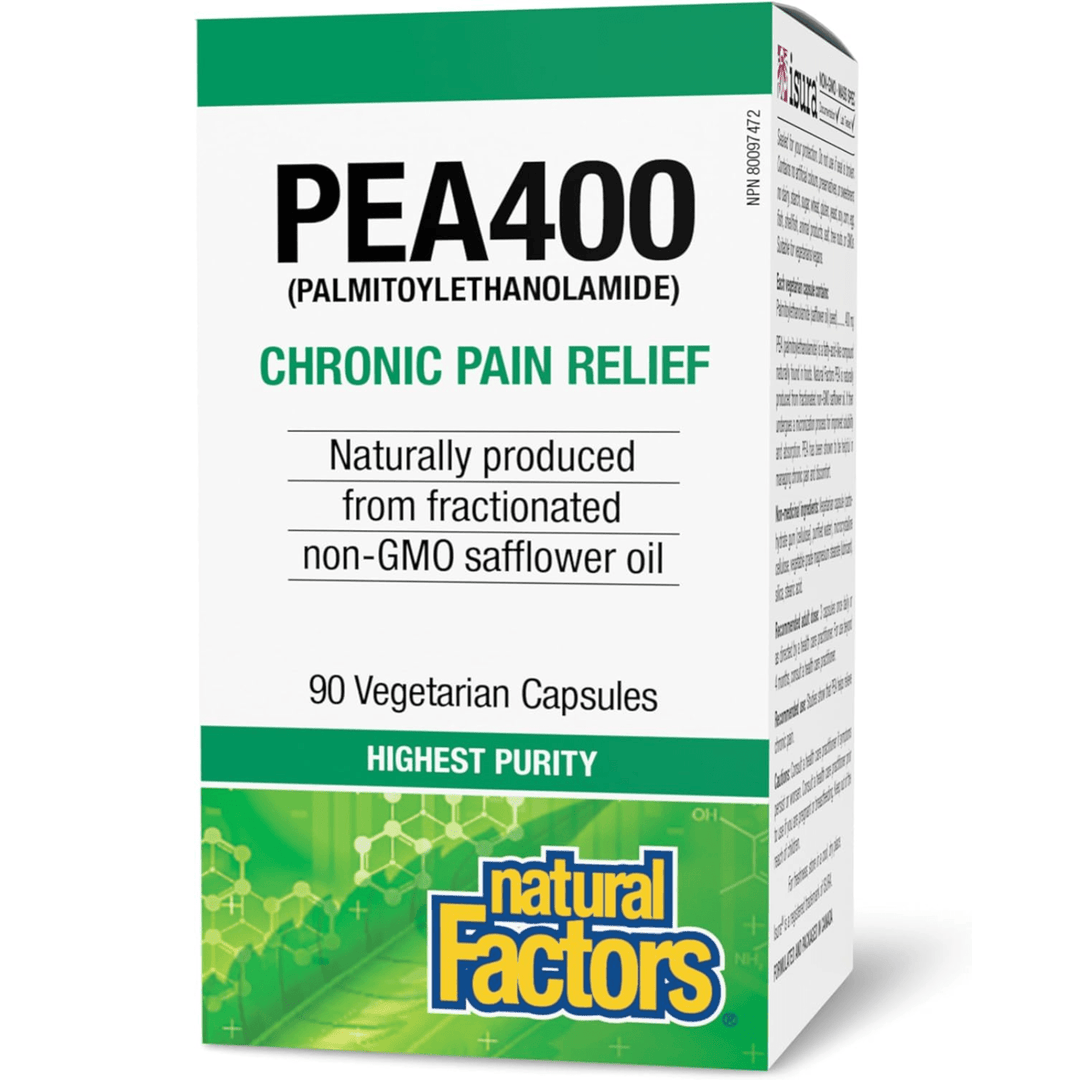 Natural Factors PEA400 PhytoResponse Supports Daily Balance 90 Capsules - POWER FIT SHOP — Powering Preparedness, Health &amp; Home