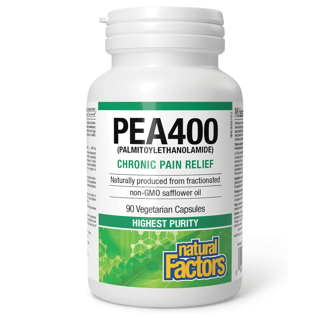 Natural Factors PEA400 PhytoResponse Supports Daily Balance 90 Capsules - POWER FIT SHOP — Powering Preparedness, Health &amp; Home