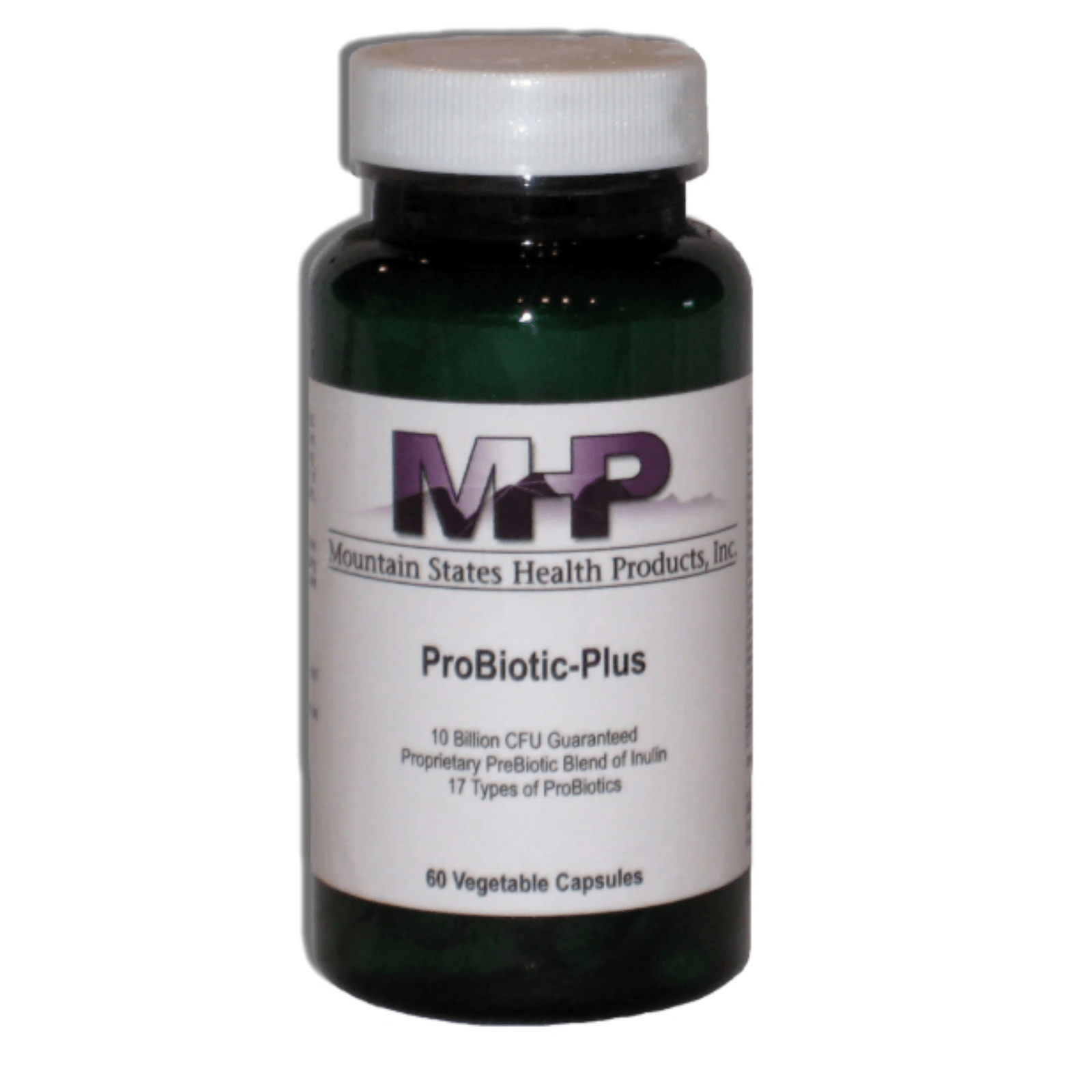 MHP Probiotic Plus 12 Billion 17 Strains with Inulin Supports Wellness 60 Caps - POWER FIT SHOP — Powering Preparedness, Health & Home