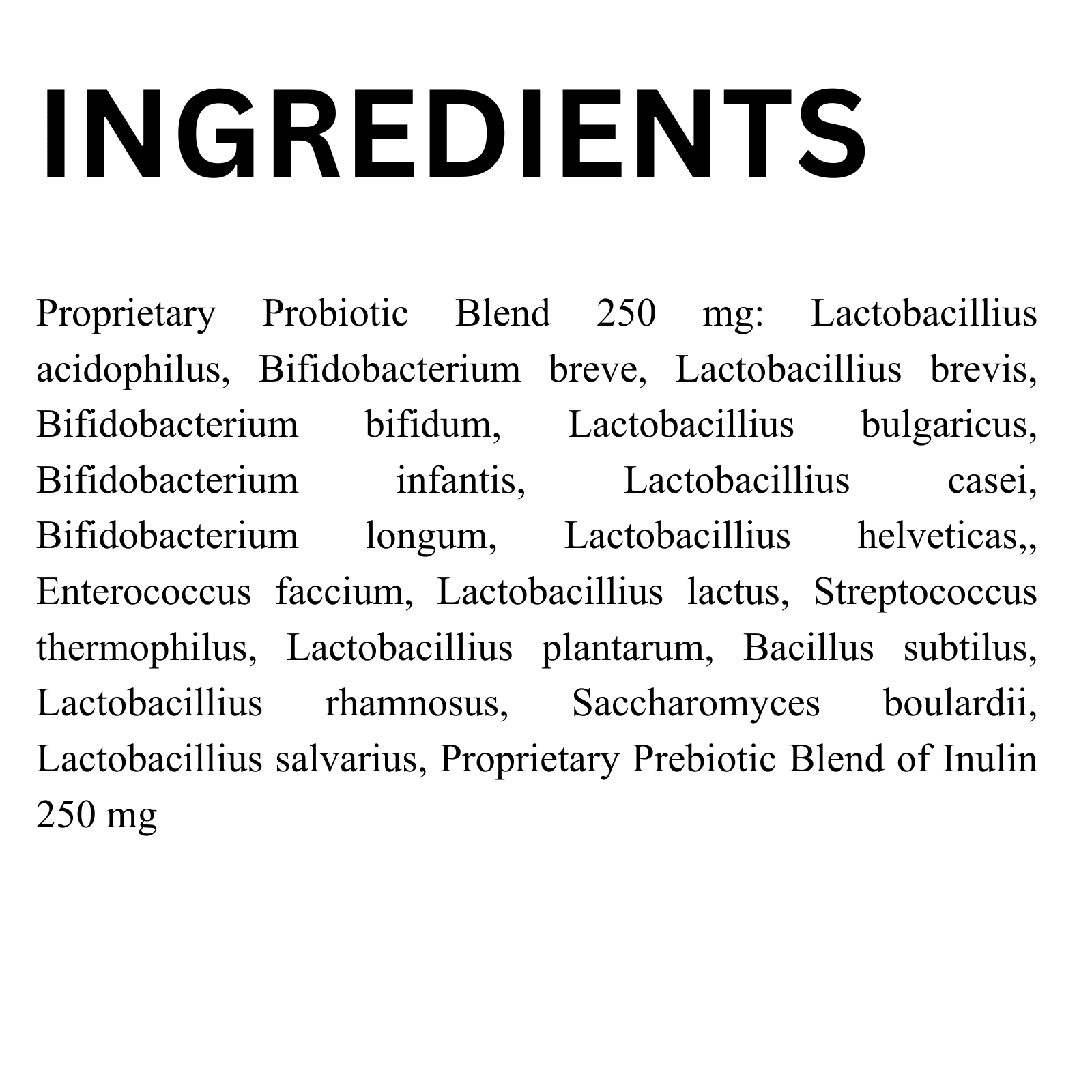 MHP Probiotic Plus 12 Billion 17 Strains with Inulin Supports Wellness 60 Caps - POWER FIT SHOP — Powering Preparedness, Health & Home