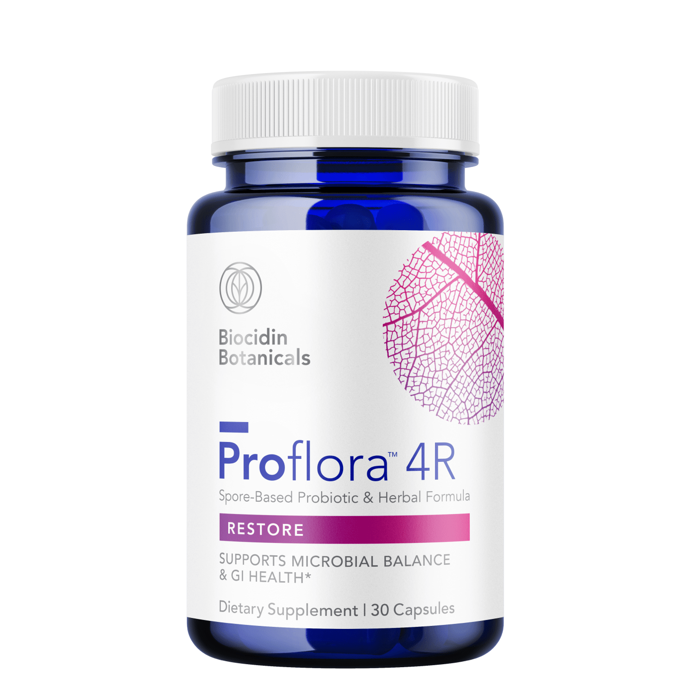 Biocidin Botanical Formulas ProFlora 4R Digestive Balance Gut Support 30 Caps - POWER FIT SHOP — Powering Preparedness, Health & Home