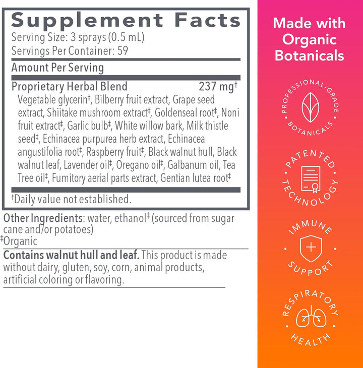 Biocidin Botanical Formulas Biocidin Throat Spray Herbal Support 1 oz - POWER FIT SHOP — Powering Preparedness, Health &amp; Home