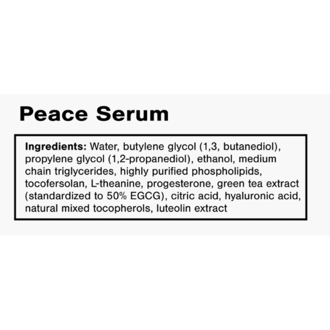 Quicksilver Scientific Progesterone Peace Serum 30mL Hormone Balance Support - POWER FIT SHOP — Powering Preparedness, Health &amp; Home