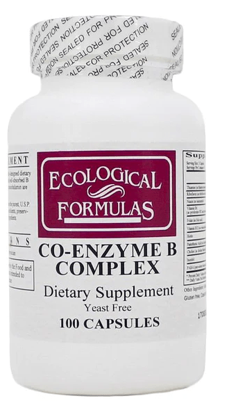 Ecological Formulas Co - Enzyme B Complex Support Immune System 100 Caps - POWER FIT SHOP — Powering Preparedness, Health & Home