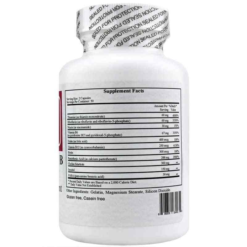 Ecological Formulas Co - Enzyme B Complex Support Immune System 100 Caps - POWER FIT SHOP — Powering Preparedness, Health &amp; Home