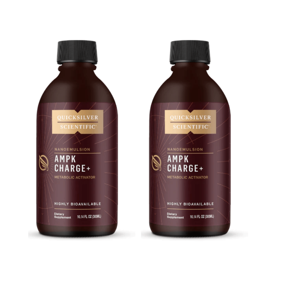 Quicksilver Scientific AMPK Charge+ AMPKCHARGE 300ML 2 PACK - POWER FIT SHOP — Powering Preparedness, Health & Home