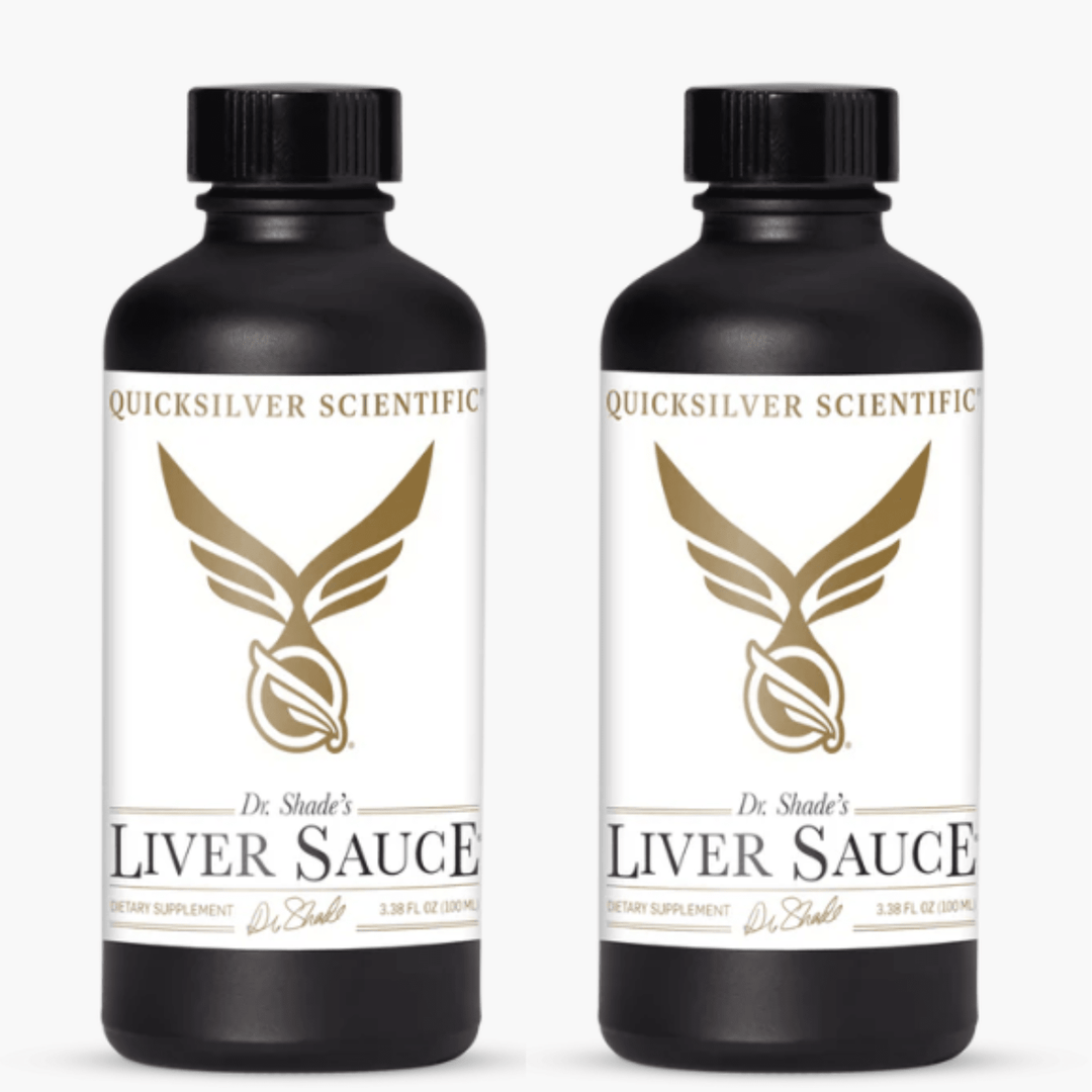 Quicksilver Scientific Dr. Shades Liver Sauce 100 mL LIVERSAUCE 2 PACK - POWER FIT SHOP — Powering Preparedness, Health &amp; Home