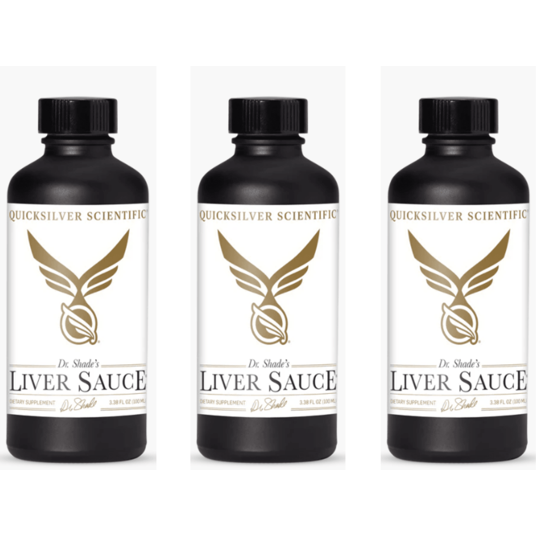 Quicksilver Scientific Dr. Shades Liver Sauce 100 mL LIVERSAUCE 3 PACK - POWER FIT SHOP — Powering Preparedness, Health &amp; Home