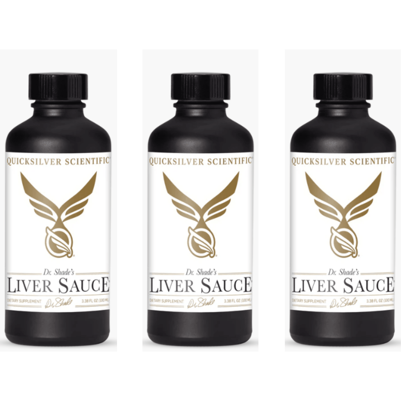 Quicksilver Scientific Dr. Shades Liver Sauce 100 mL LIVERSAUCE 3 PACK - POWER FIT SHOP — Powering Preparedness, Health & Home