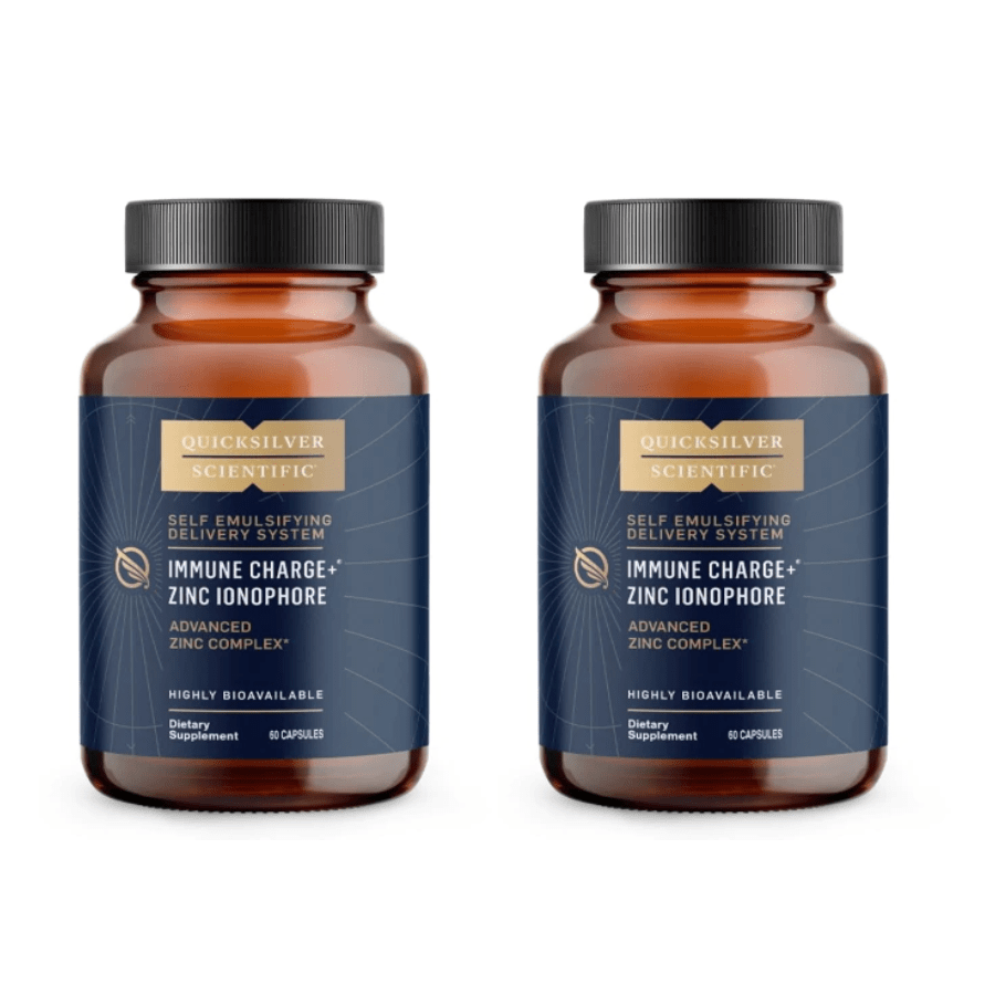 Quicksilver Scientific Immune Charge+ Zinc Ionophore ZINC_IMMUNE 2 PACK - POWER FIT SHOP — Powering Preparedness, Health &amp; Home