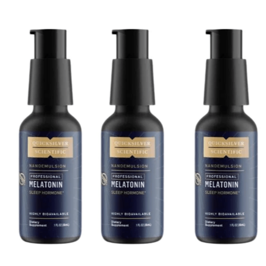 Quicksilver Scientific Liposomal Melatonin High Neuroprotective Dose MEL - HIGH 3 PACK - POWER FIT SHOP — Powering Preparedness, Health &amp; Home