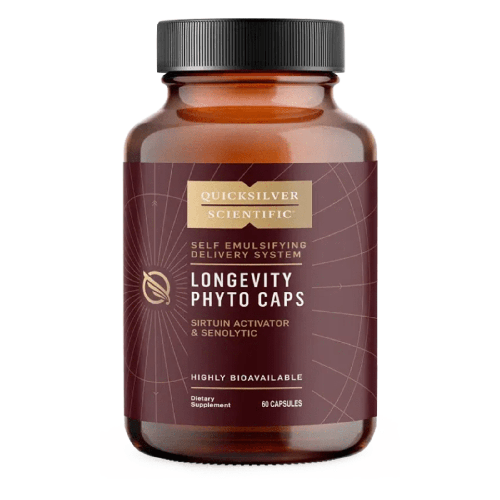 Quicksilver Scientific Longevity Phyto Caps Supports Healthy Aging 60 Capsules - POWER FIT SHOP — Powering Preparedness, Health & Home