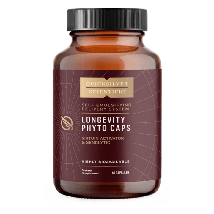 Quicksilver Scientific Longevity Phyto Caps Supports Healthy Aging 60 Capsules - POWER FIT SHOP — Powering Preparedness, Health &amp; Home