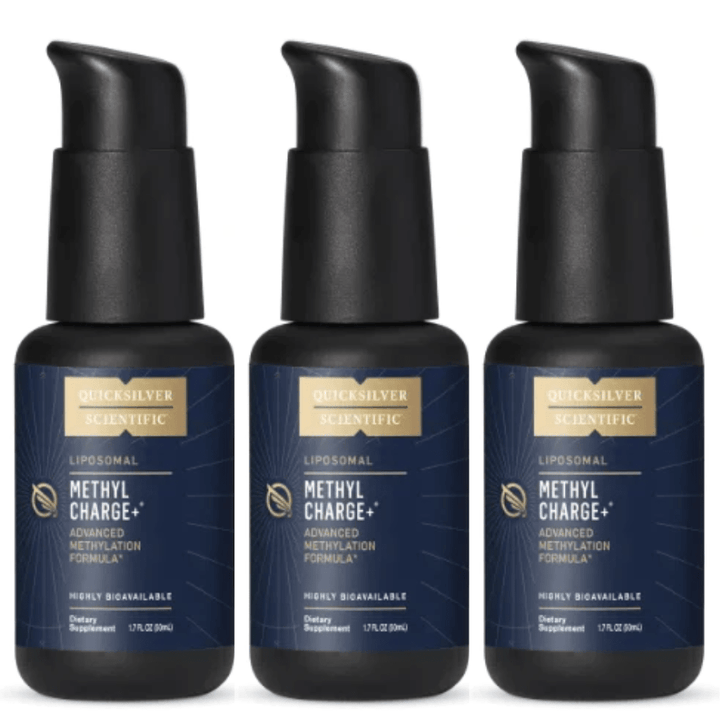 Quicksilver Scientific Methyl Charge+ Methylation Formulation METHCHARGE 3 PACK - POWER FIT SHOP — Powering Preparedness, Health &amp; Home